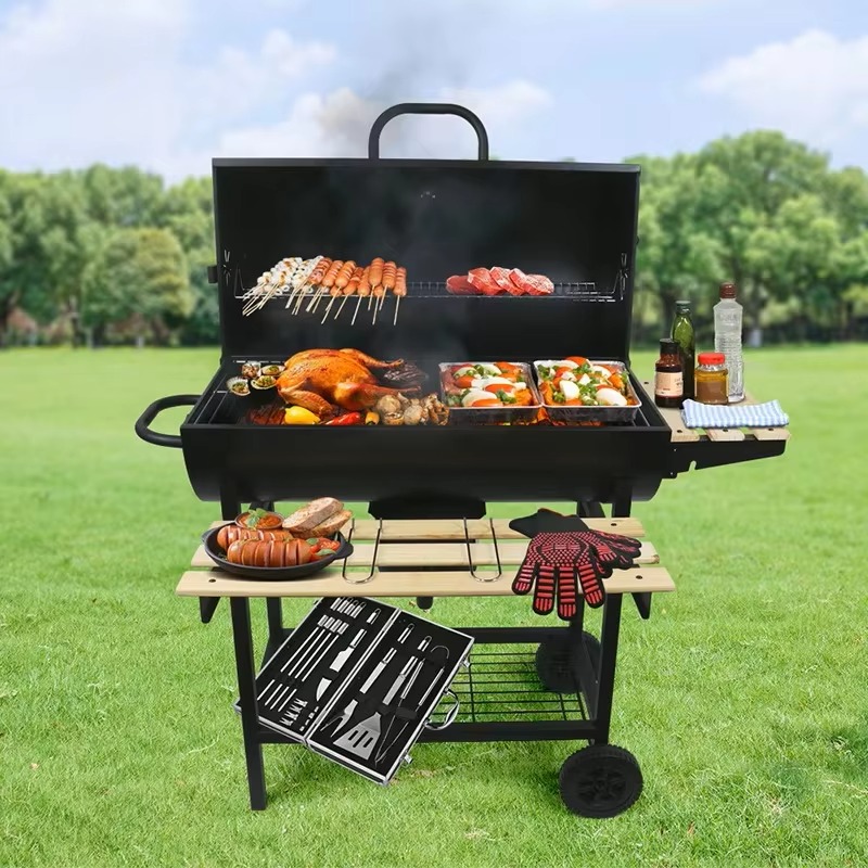 Outdoor Camping Stove - Household Outdoor Barbecue Grill, Portable Charcoal