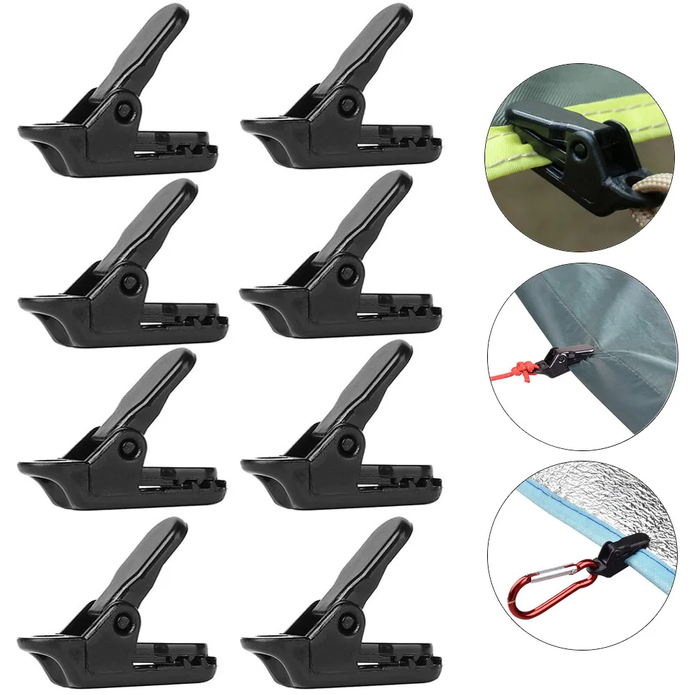 Outdoor Camping Tarp - 10/15/20 Pcs Awning Clamp Tarp Clips