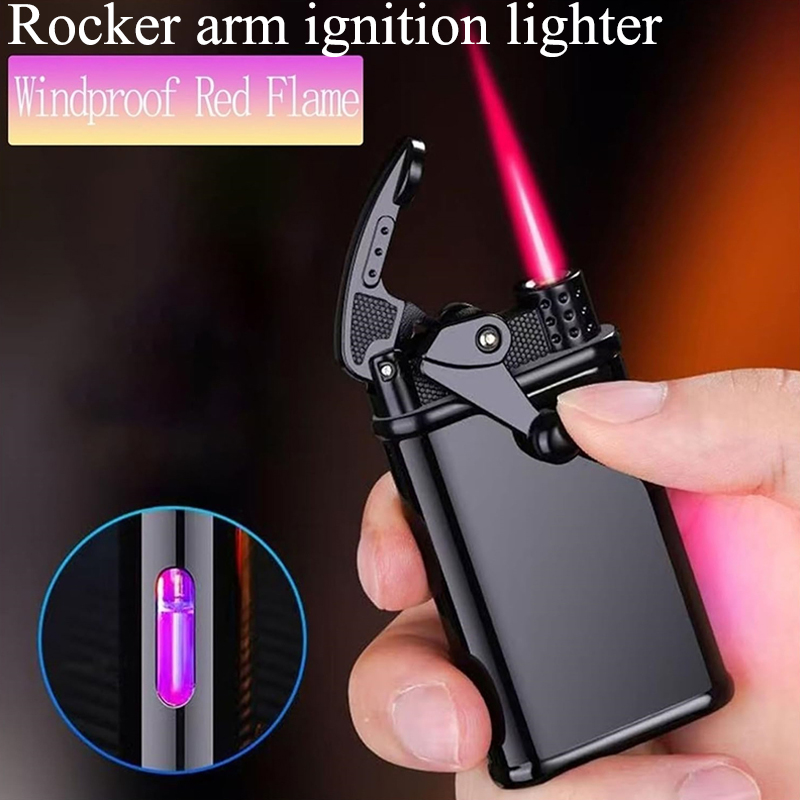Outdoor Camping Rocker - Rocker Arm Ignition Lighter Windproof Adjustable