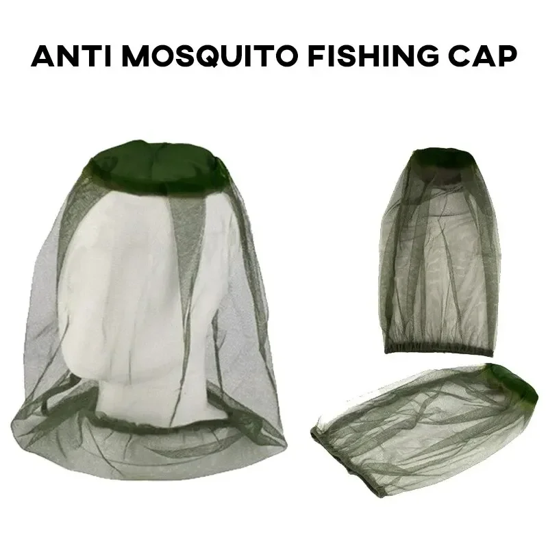 Outdoor Camping Bug Zapper - Anti Mosquito Fishing Cap 1pc Breathable