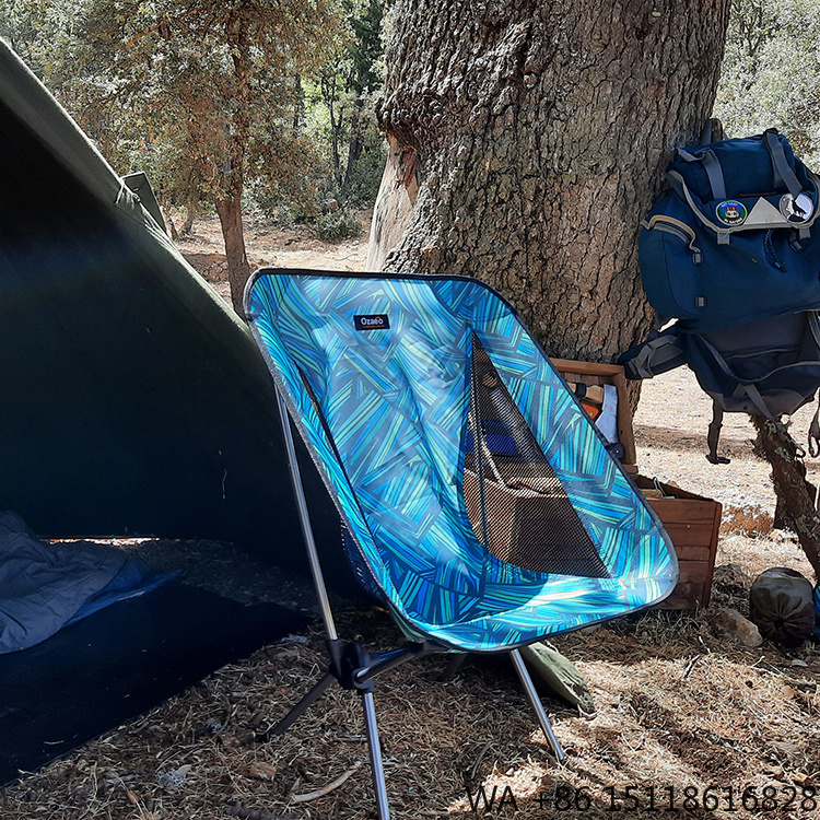 Outdoor Camping Folding Chair - Portable Folding Camping Chair Lightweight Moon