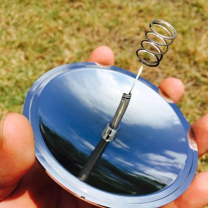 Outdoor Windproof Lighter - 1PC Outdoor Solar Lighter Camping Survival