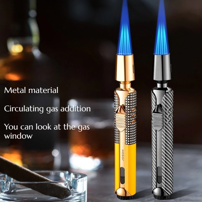 Outdoor Windproof Lighter - JOBON Metal 3 Flame Windproof Jet