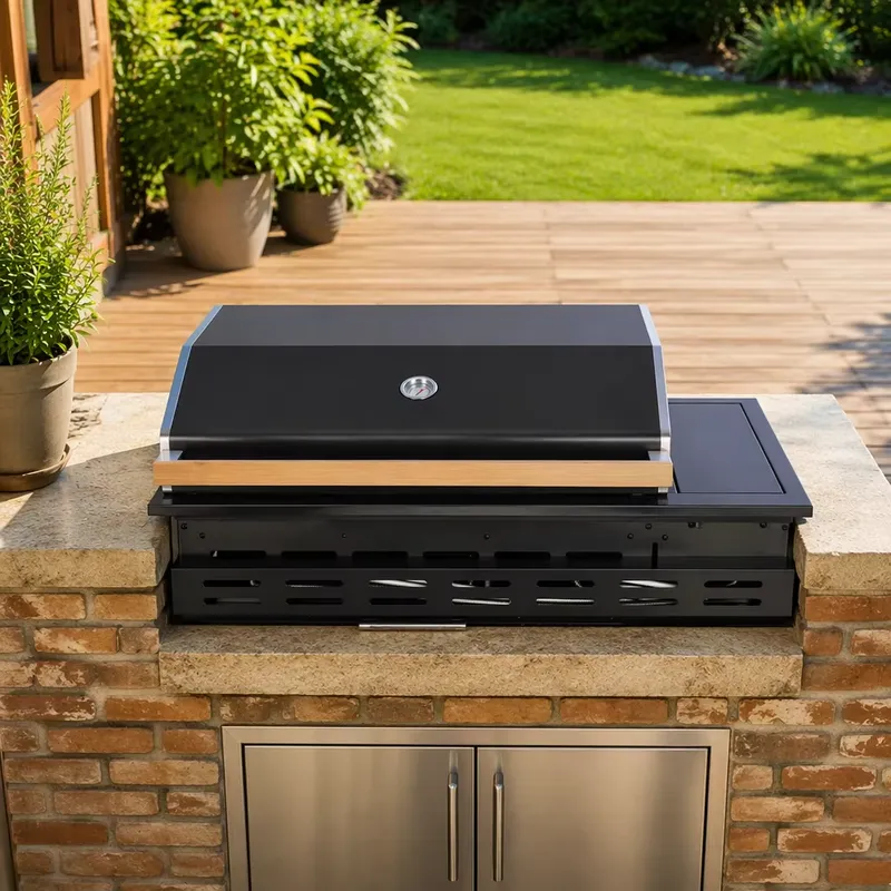 Outdoor Camping Zone - Modern Premium Luxurious Tabletop Charcoal Grill