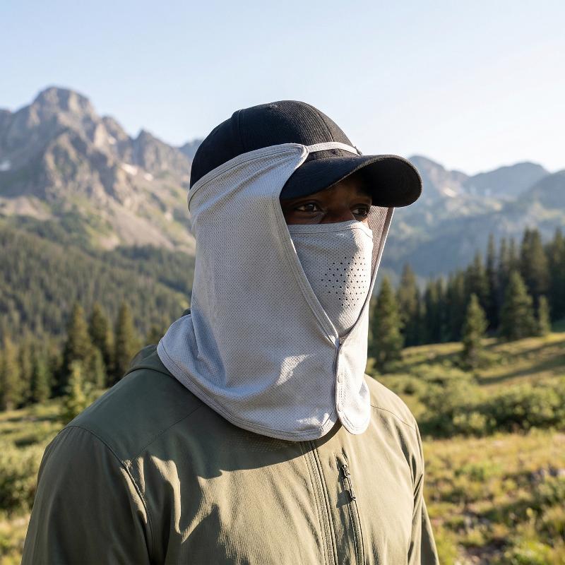 Camping Outdoor Quick Drying Sun Neck Protection Cap Hat - Outdoor Neck Protection Sun Cap Windproof