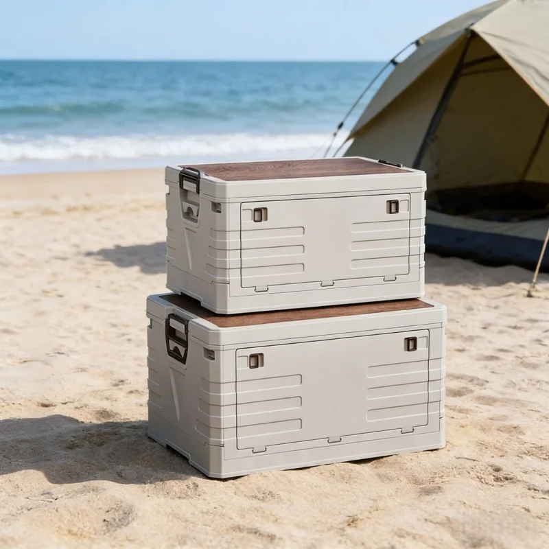 Outdoor Camping Folding Storage Box - Car Storage Bin Outdoor Camping Foldable
