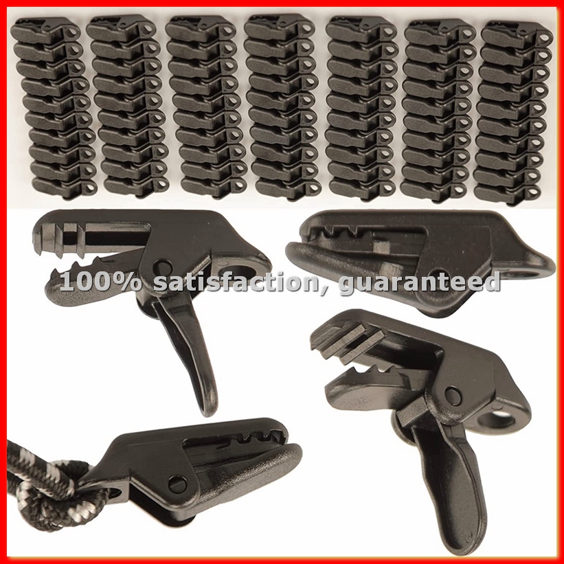 Outdoor Camping Tarp - 70PCS Camping PC Tent Clips,Awning Tarp