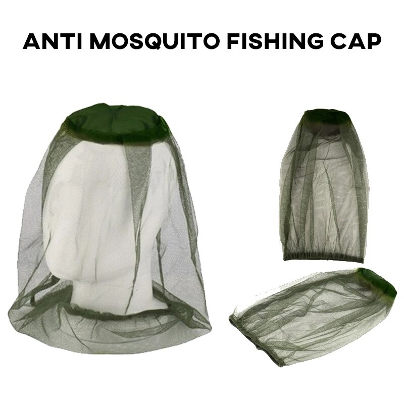 Outdoor Camping Bug Zapper - Anti Mosquito Fishing Cap 1pc Breathable