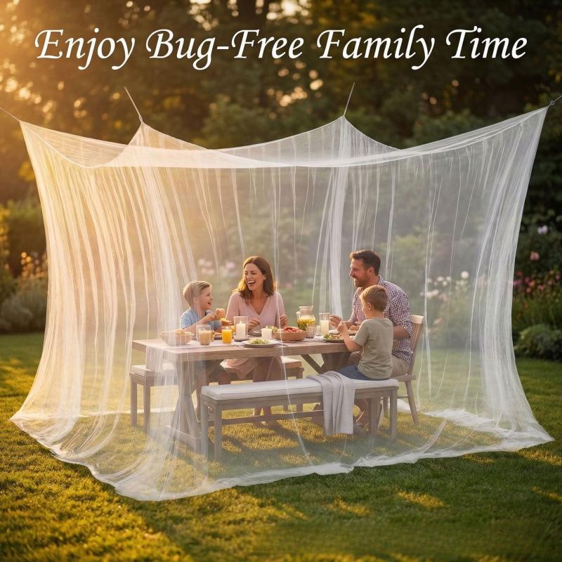 Outdoor Camping Bug Zapper - Summer Outdoor Mosquito Net 300x300x240cm Camping