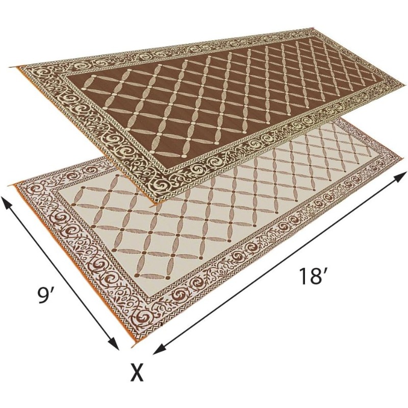 9x18 Reversible Outdoor RV Pat - Outdoor Camping Rugs 9X18 recension och pris
