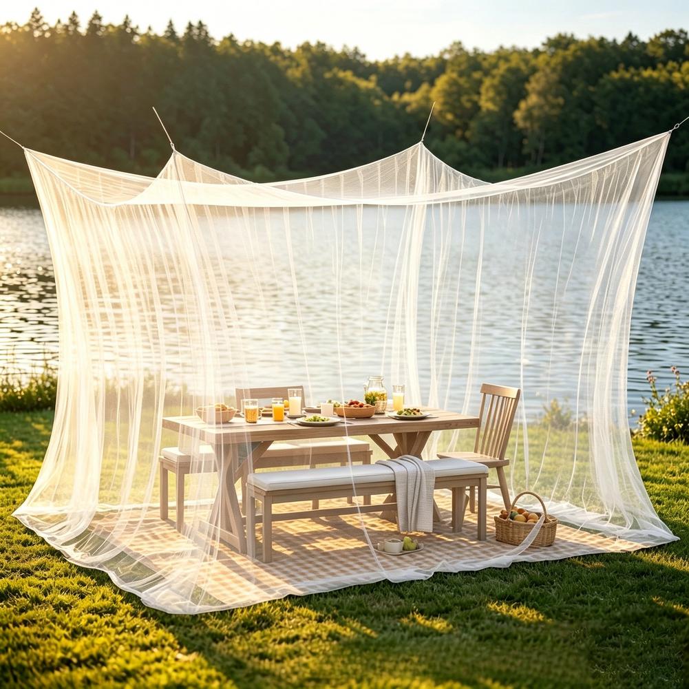 Large Outdoor Mosquito Net Bre - Outdoor Camping Bug Zapper recension och pris