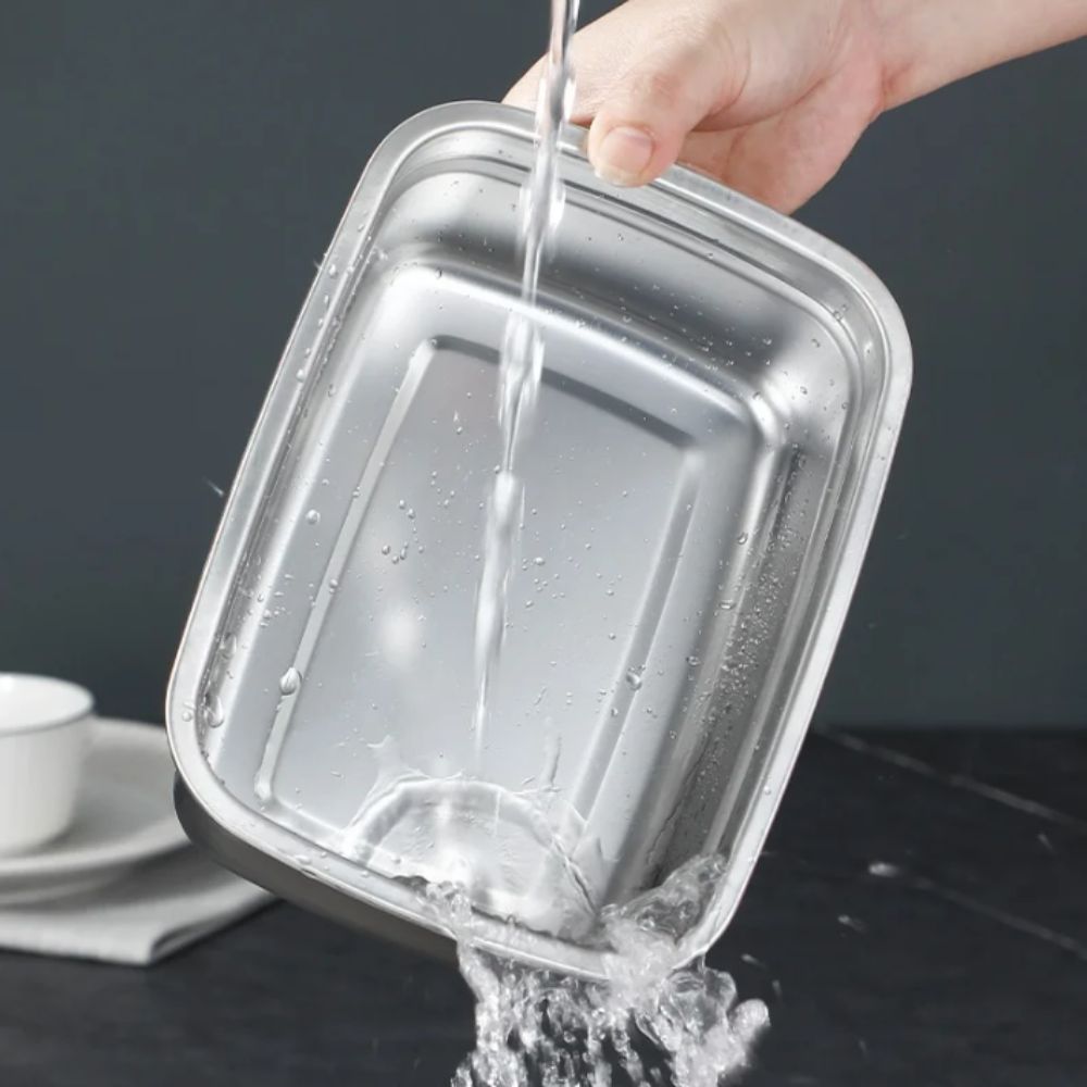 Stainless Steel Camping Lunch  - Outdoor Camping Fridge recension och pris