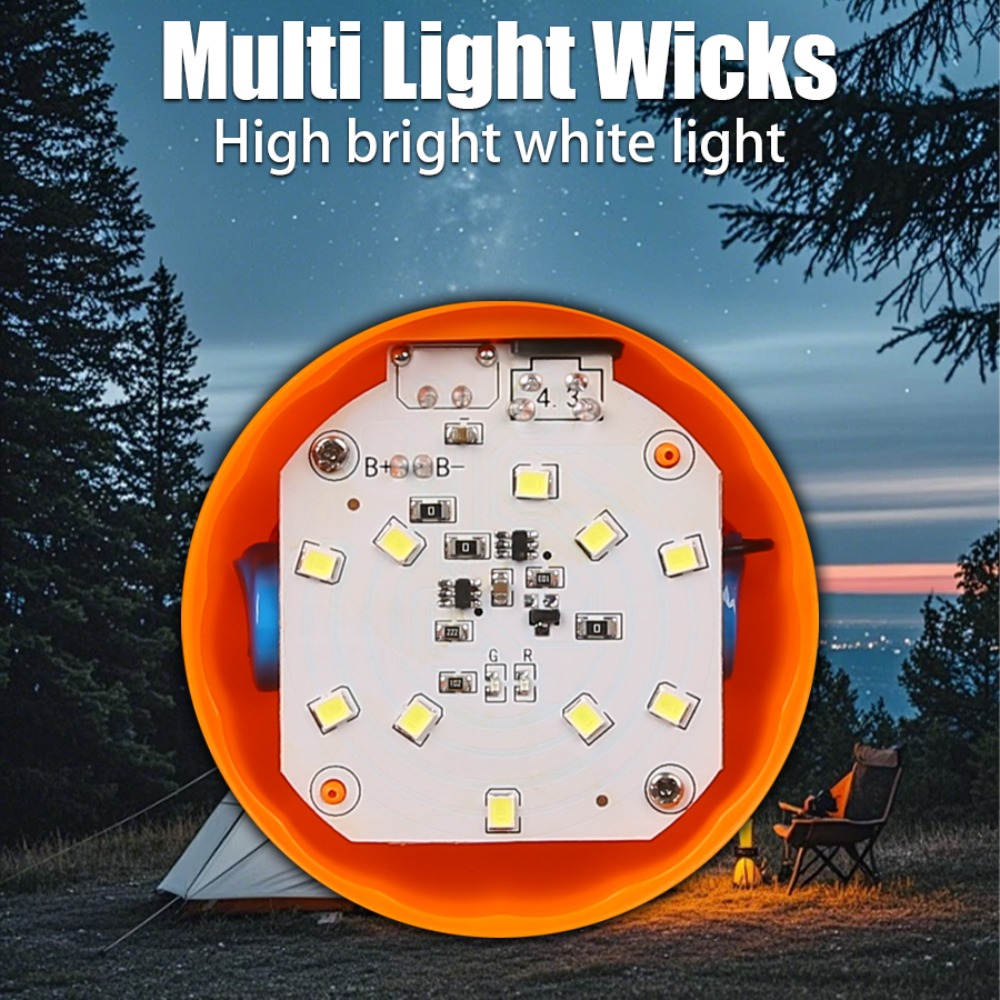 Portable Mini Camping Lamp 4 L - Outdoor Camping Tent Waterproof recension och pris