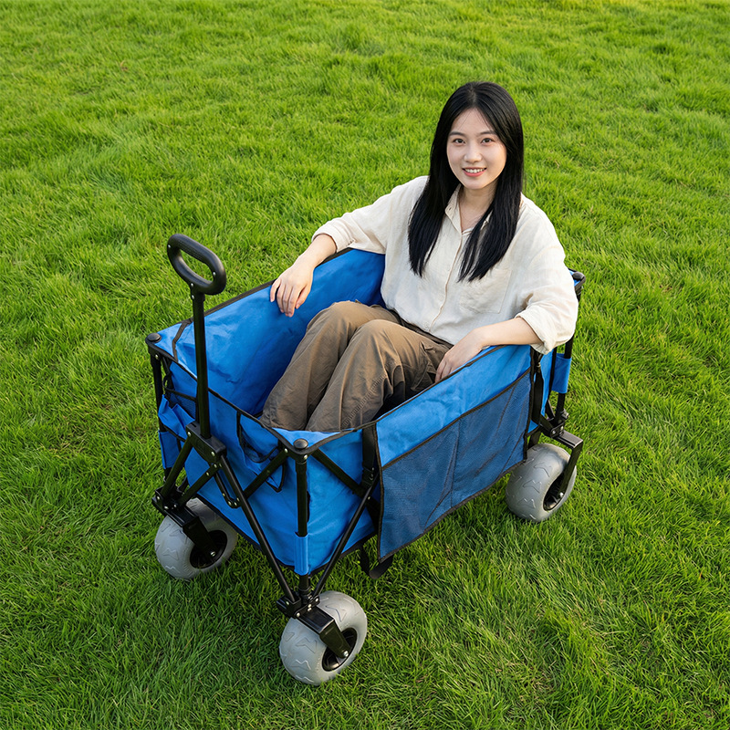 Foldable Metal Beach Wagon Qui - Outdoor Camping Table Foldable recension och pris