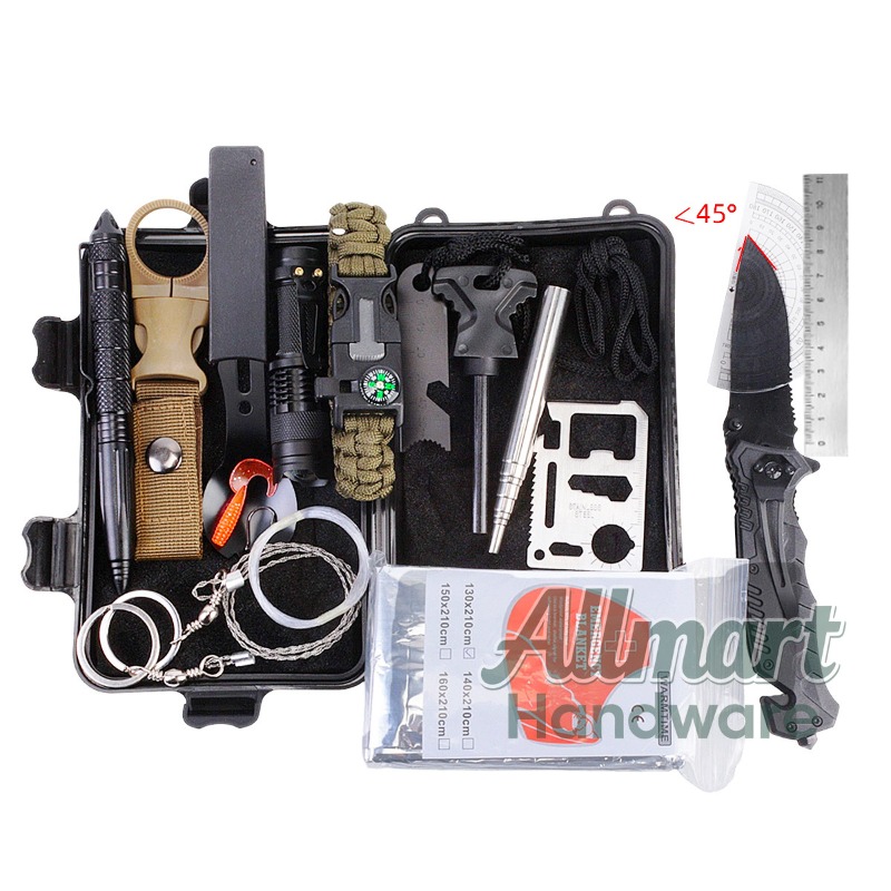 Multi functional portable EDC  - Outdoor Camping Box recension och pris
