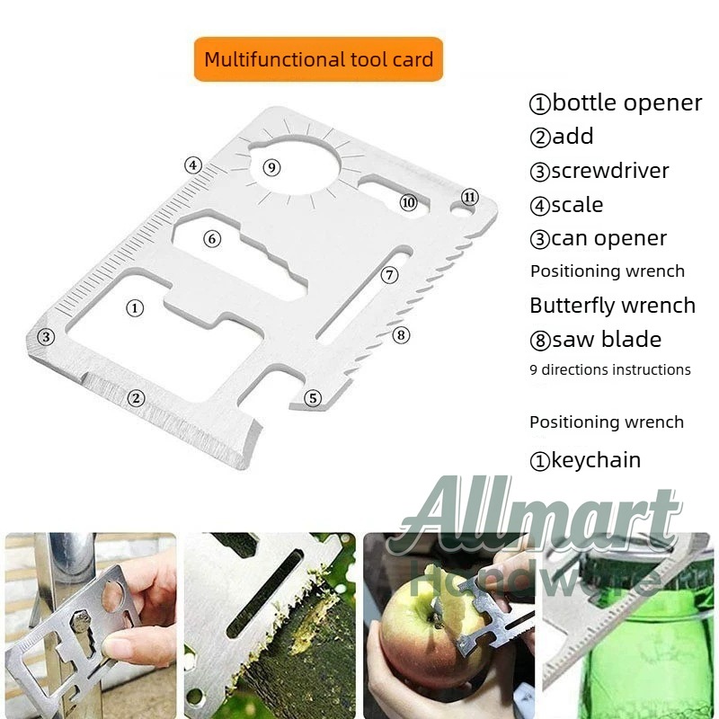 Multi functional portable EDC  - Outdoor Camping Box recension och pris