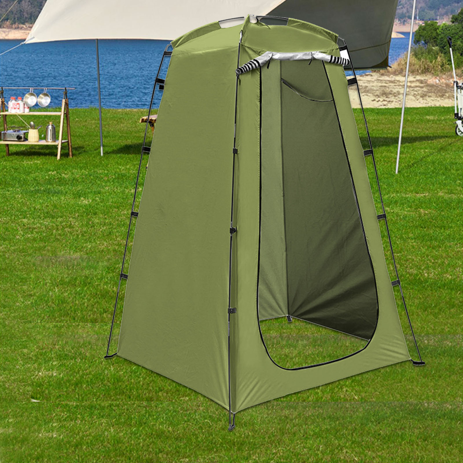 Camping Shower Tent Car Side B - Outdoor Camping Toilet Tent recension och pris