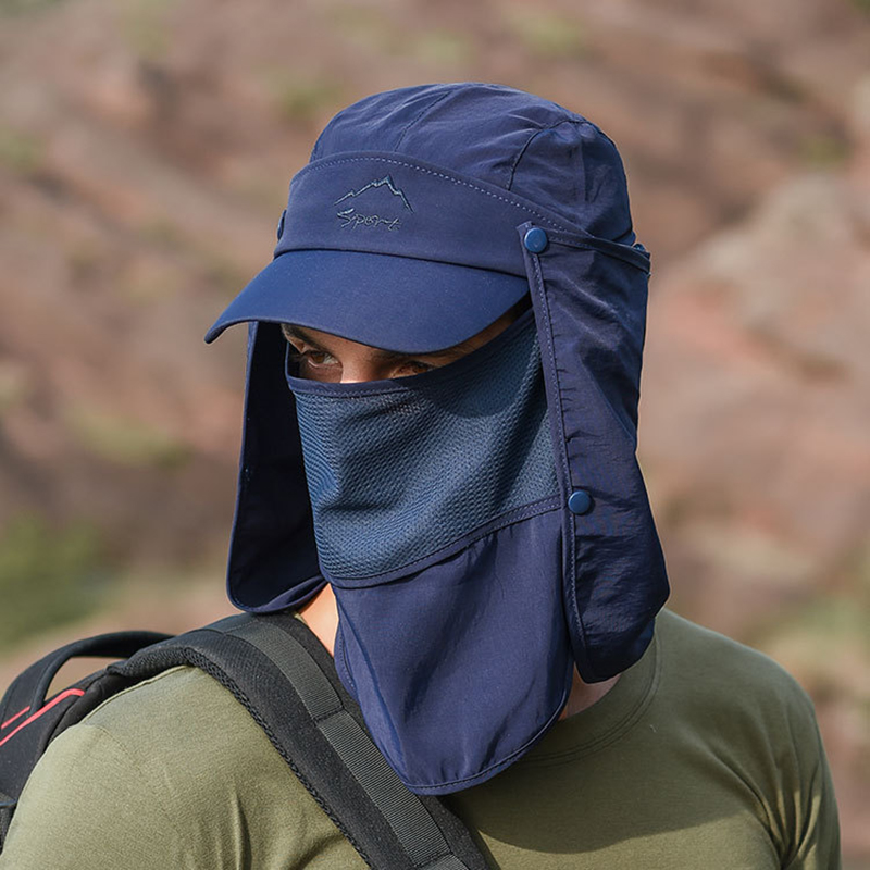 Multifunction Foldable Quick D - Camping Outdoor Quick Drying Sun Neck Protection Cap Hat recension och pris