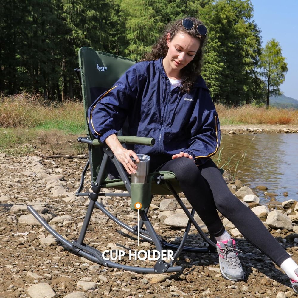 Oversized olding Rocking Campi - Outdoor Camping Rocker recension och pris