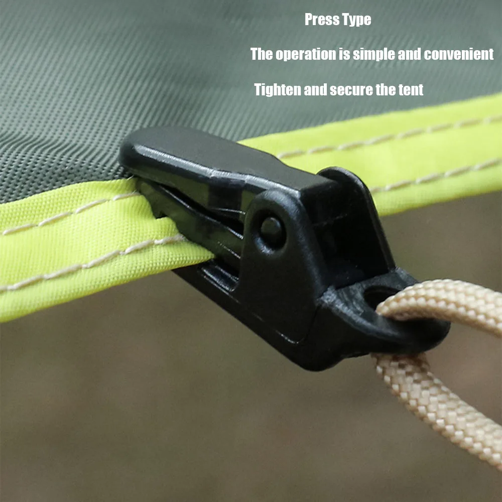 10/15/20 Pcs Awning Clamp Tarp - Outdoor Camping Tarp recension och pris