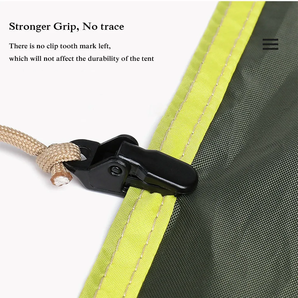 10/15/20 Pcs Awning Clamp Tarp - Outdoor Camping Tarp recension och pris