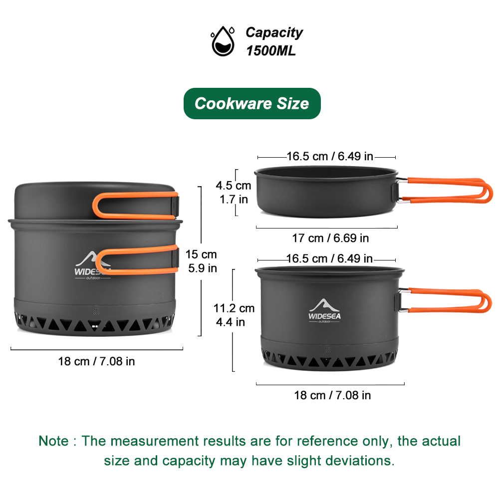 Camping Tableware Outdoor Cook - Outdoor Camping Essentials recension och pris