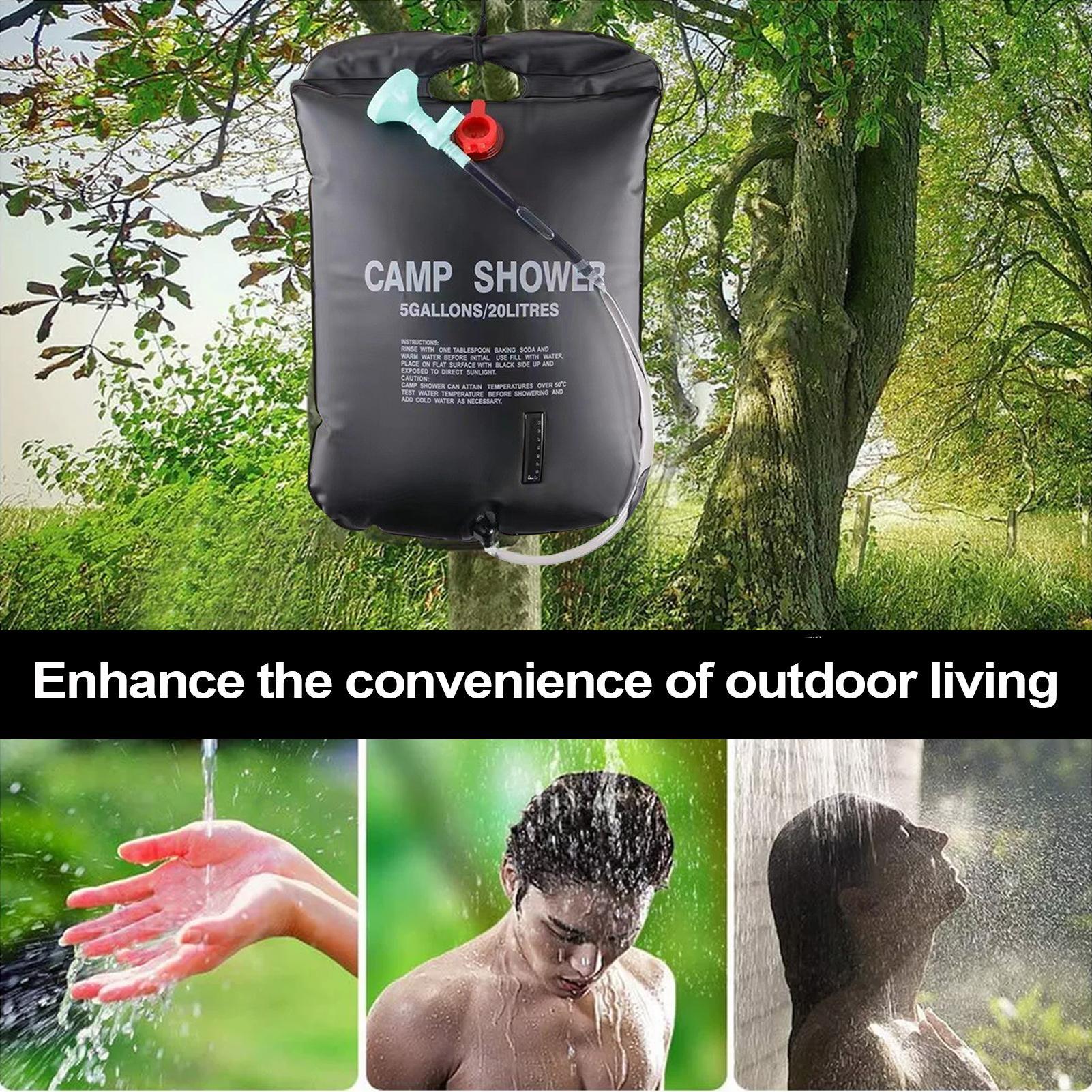 Outdoor Shower Bag Camping Wat - Outdoor Camping Hot Water Heater recension och pris