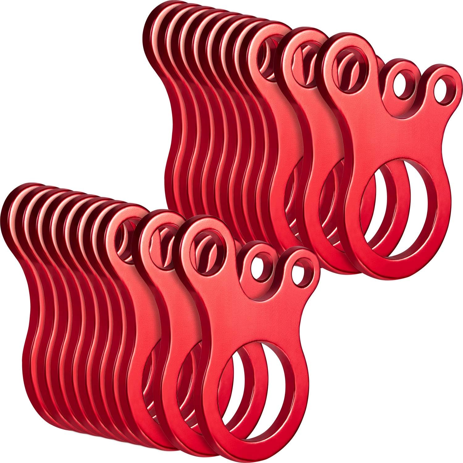 20Pcs Aluminum Alloy Tent Guyl - Outdoor Camping Tarp recension och pris