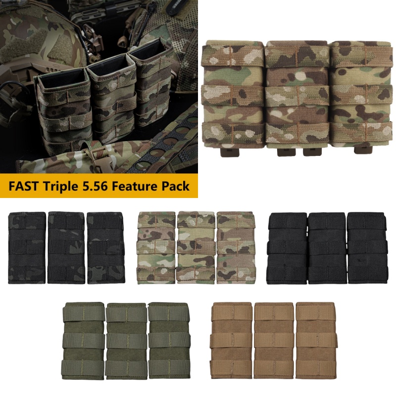 MOLLE-Compatible Triple Magazi - Outdoor Camping Magazine recension och pris
