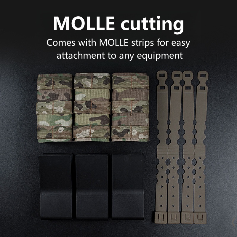 MOLLE-Compatible Triple Magazi - Outdoor Camping Magazine recension och pris