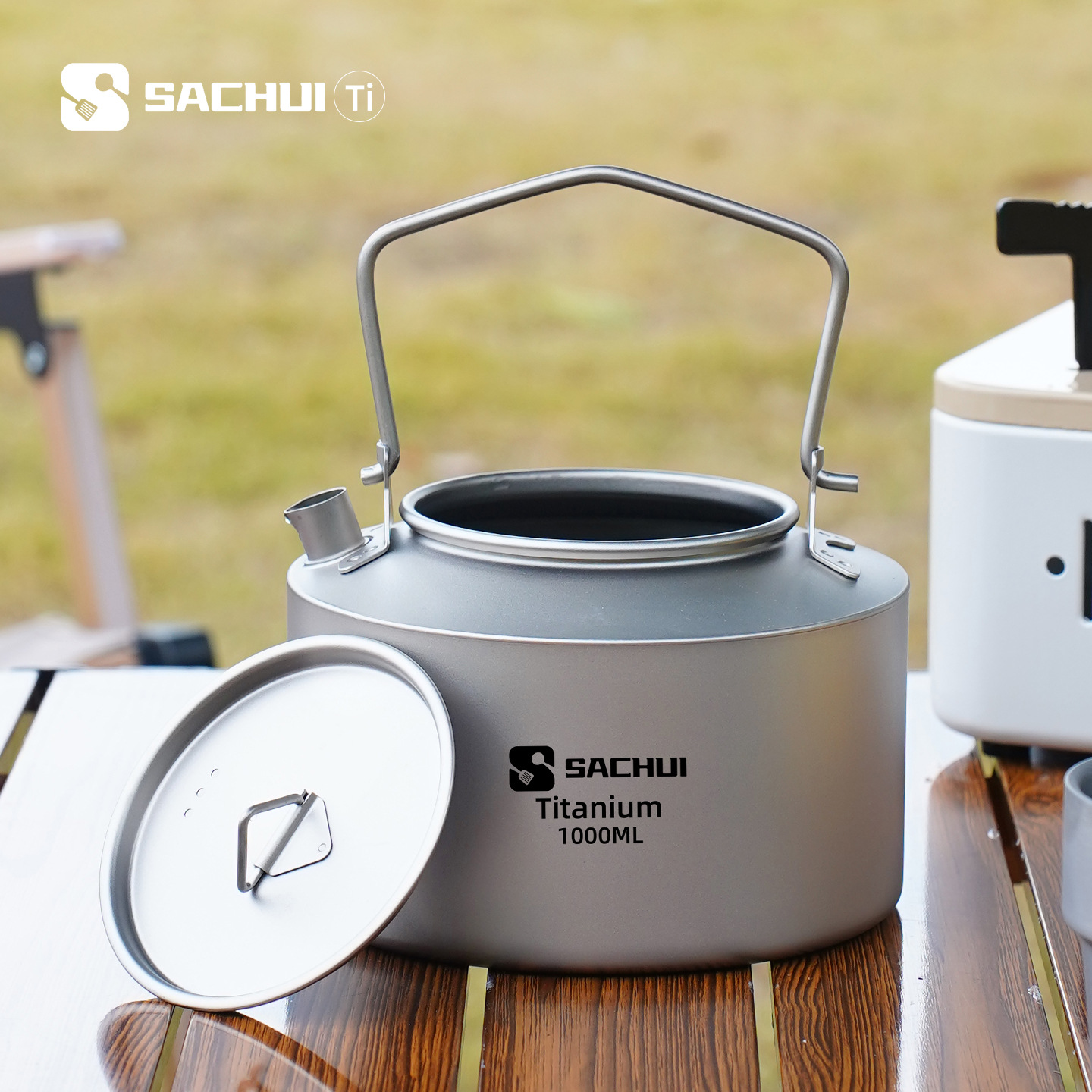 1000ML Pure Titanium Kettle Ou - Outdoor Camping Essentials recension och pris
