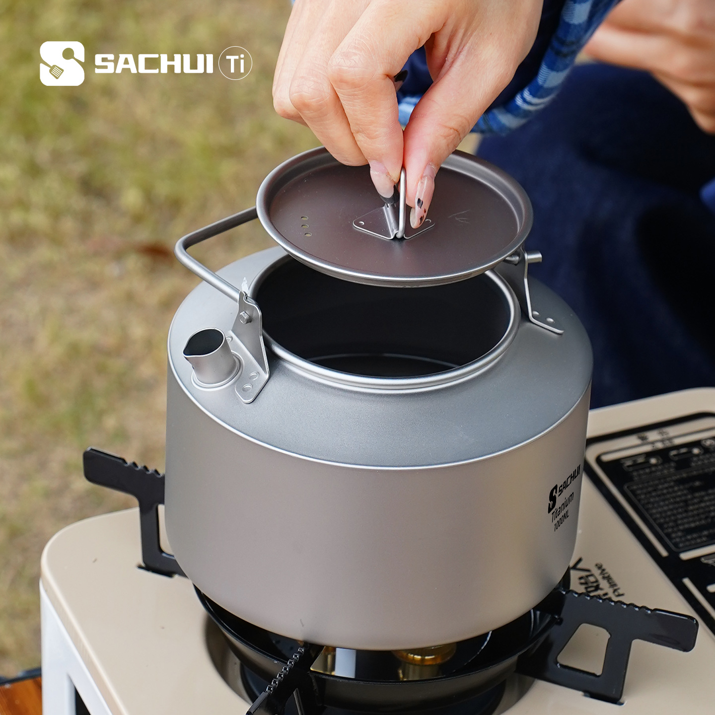 1000ML Pure Titanium Kettle Ou - Outdoor Camping Essentials recension och pris