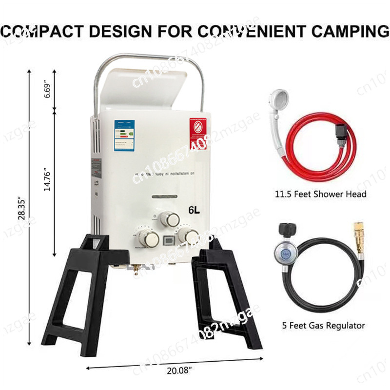 New Tankless Water Heater Outd - Outdoor Camping Hot Water Heater recension och pris