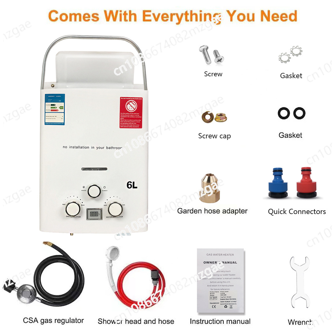 New Tankless Water Heater Outd - Outdoor Camping Hot Water Heater recension och pris