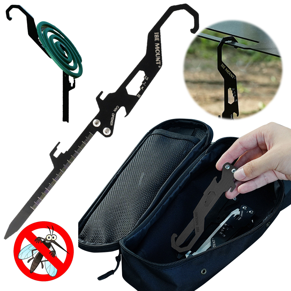 Foldable Camping Stakes Multif - Outdoor Camping Tarp recension och pris