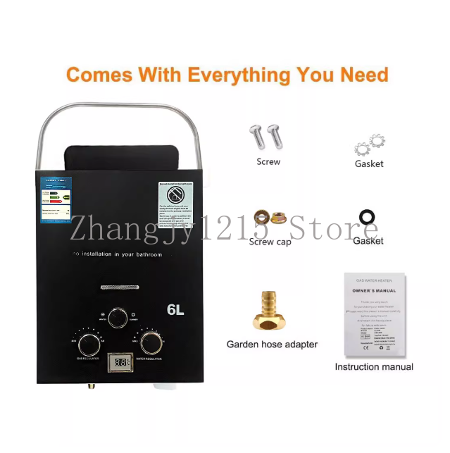 Propane LPG  Gas Tankless Wate - Outdoor Camping Hot Water Heater recension och pris