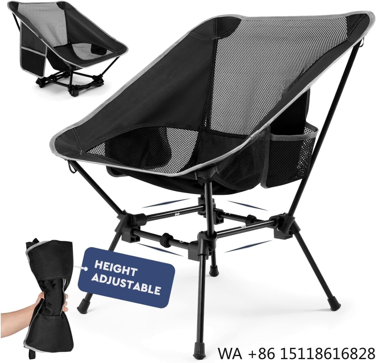 Lightweight Camping Chair,Camp - Outdoor Camping Folding Chair recension och pris
