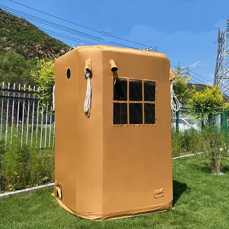 Double Layer Saudi Fabric Four - Outdoor Camping Toilet Tent recension och pris