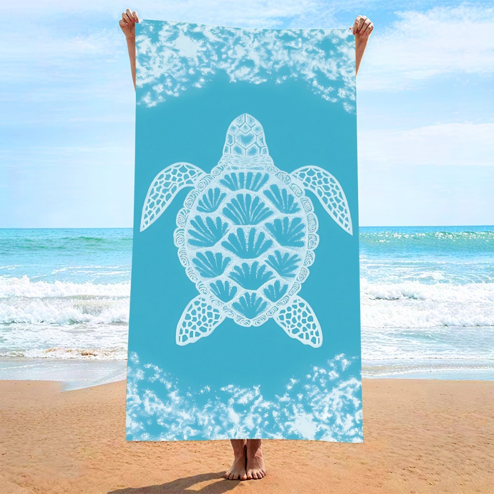 27.5x55inch Blue Ocean Jellyfi - Camp Towel Microfiber recension och pris