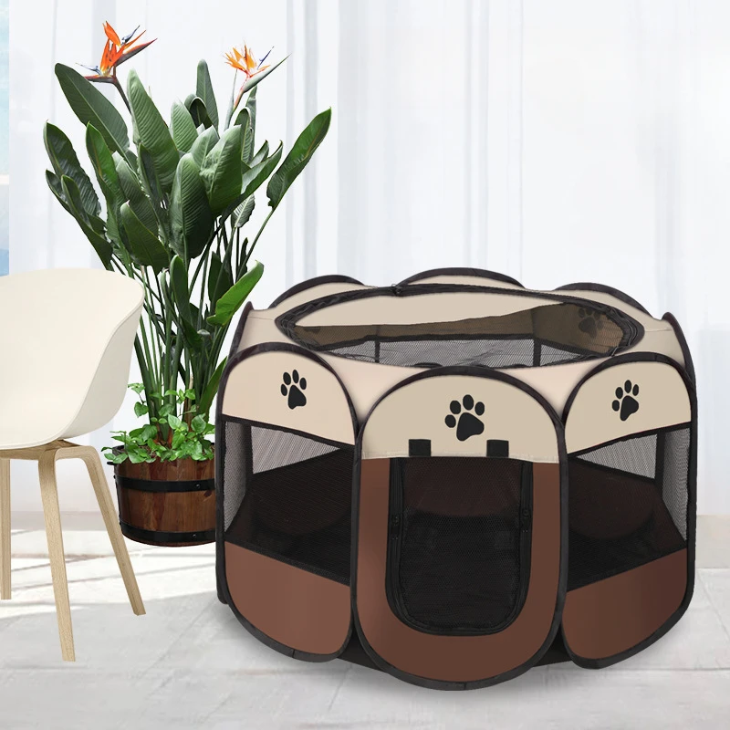Portable Foldable Pet Tent Ken - Outdoor Camping Dog Fence recension och pris