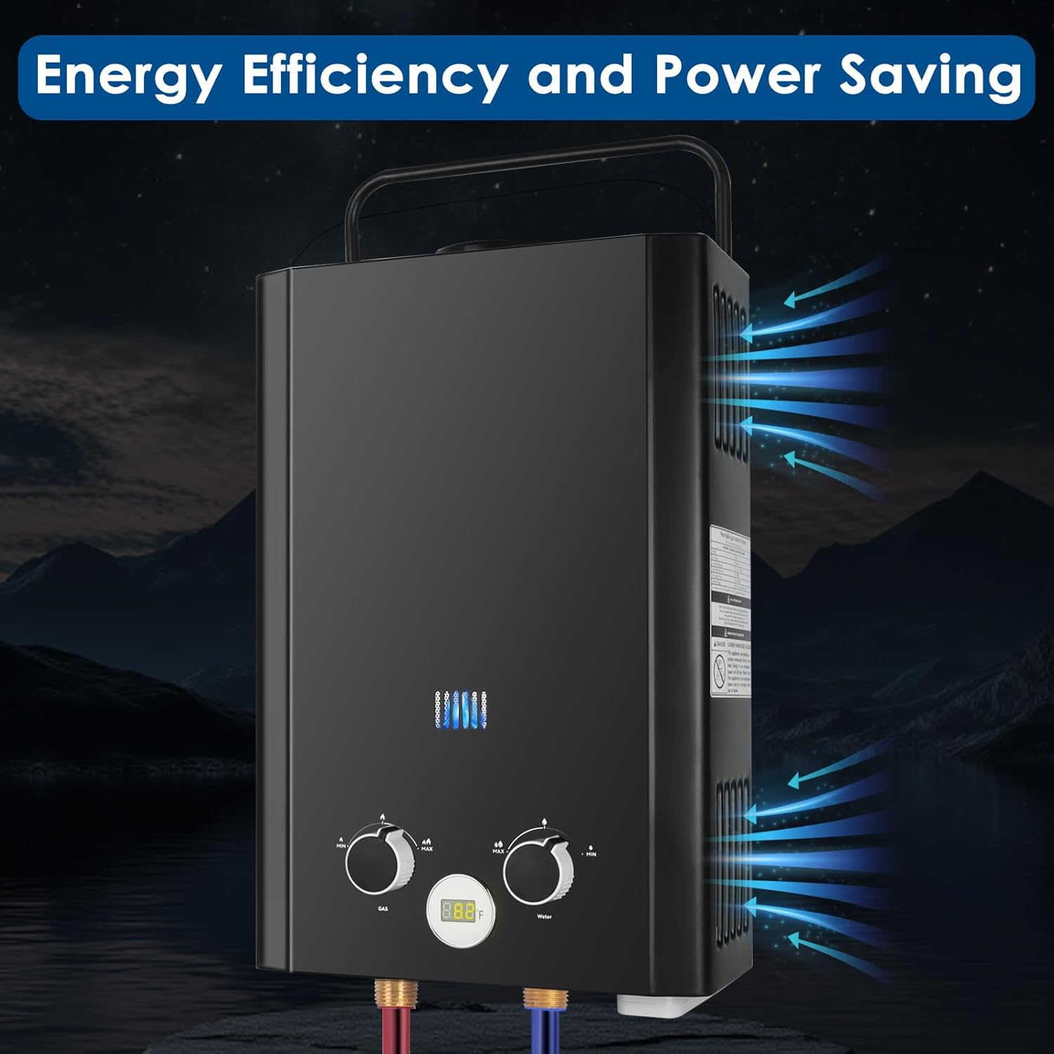 Tankless Water Heater Propane, - Outdoor Camping Hot Water Heater recension och pris
