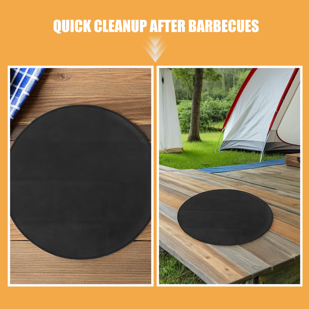 Round Heat Resistant Fireproof - Outdoor Camping Stove recension och pris