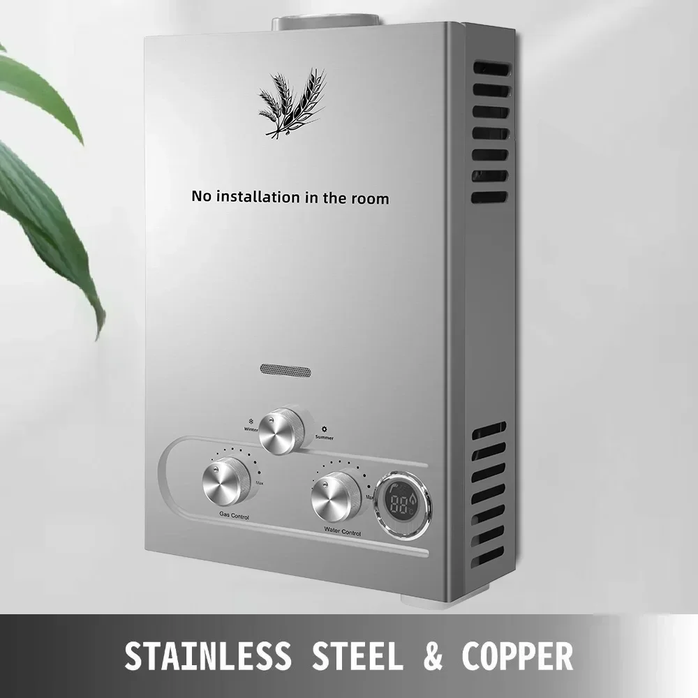 SIHAO 12L 16L 18L GPM LPG Gas  - Outdoor Camping Hot Water Heater recension och pris