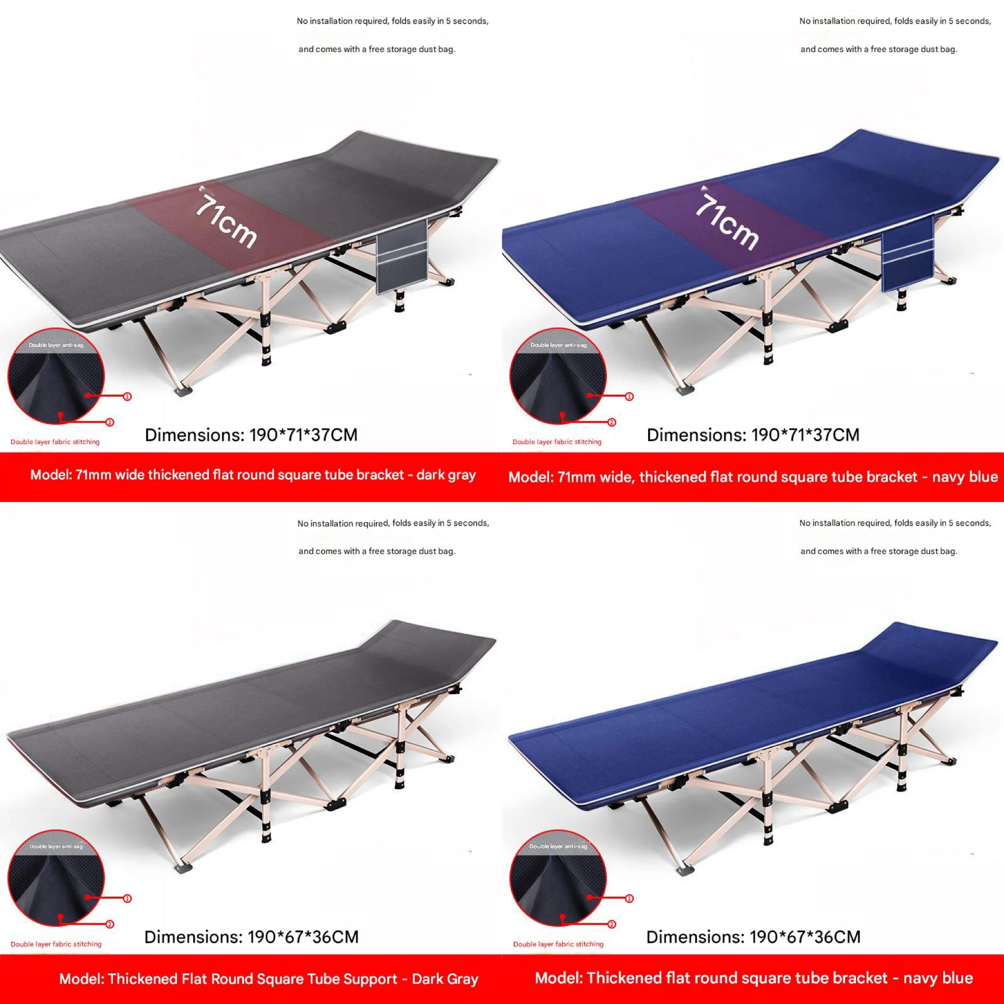 Outdoor Aluminum Portable Adju - Outdoor Camping Magazine recension och pris
