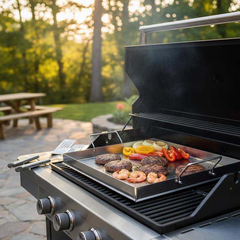 Universal Flat Top Griddle 18x - Outdoor Camping Essentials recension och pris