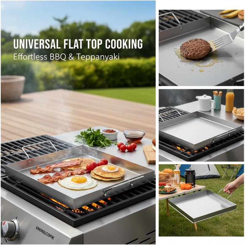 Universal Flat Top Griddle 18x - Outdoor Camping Essentials recension och pris