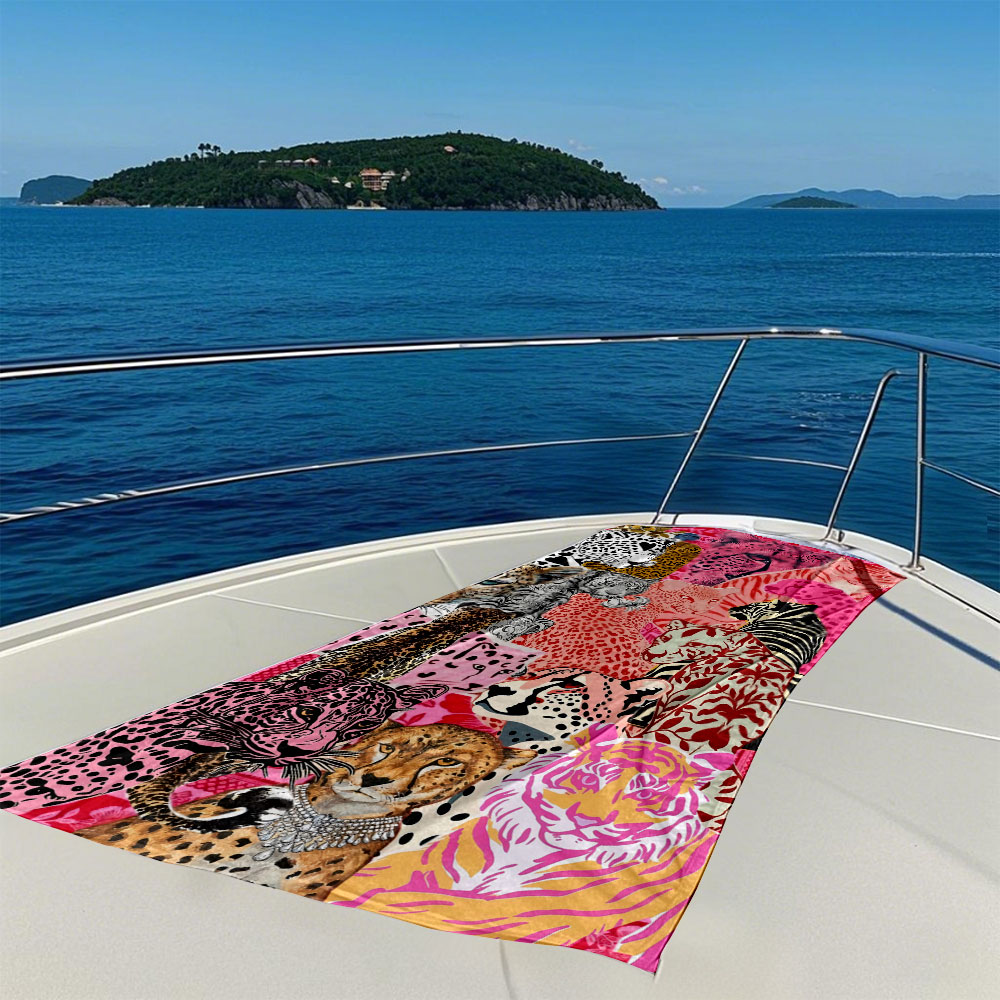 Pink Feline Collage Quick Dryi - Camp Towel Microfiber recension och pris