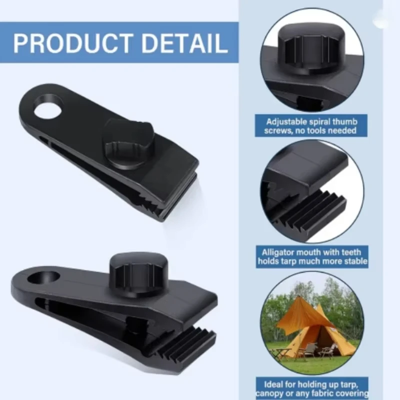  Camping Tarp Clips Outdoor C - Outdoor Camping Tarp recension och pris