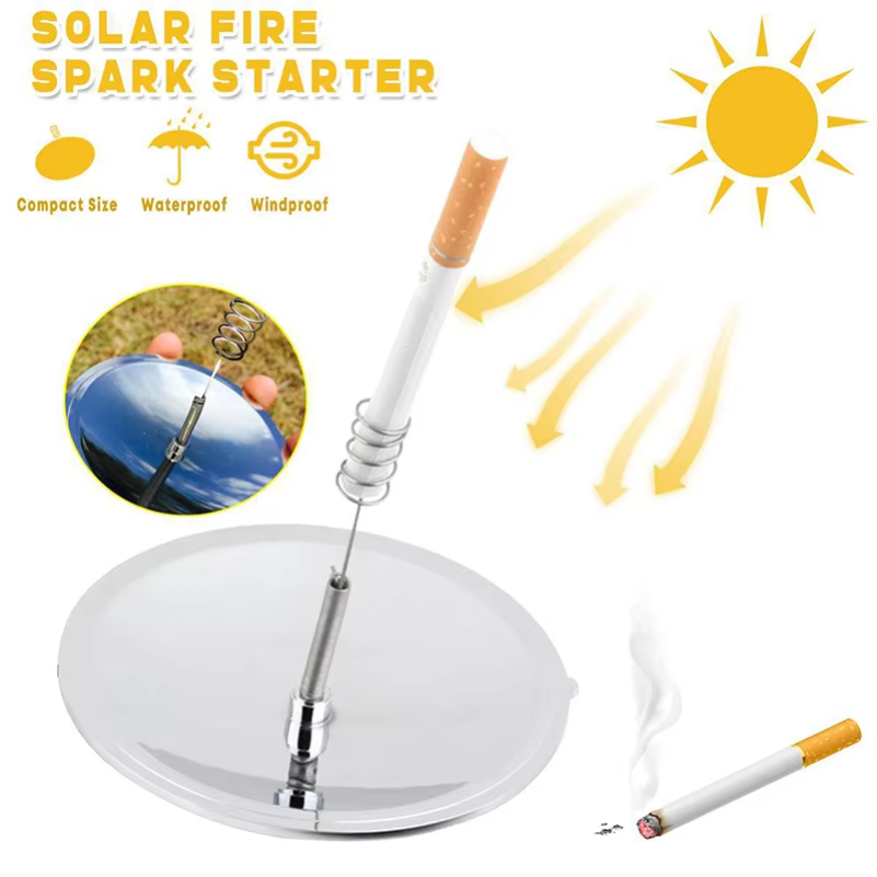 Outdoor Solar Ignition Lighter - Outdoor Windproof Lighter recension och pris
