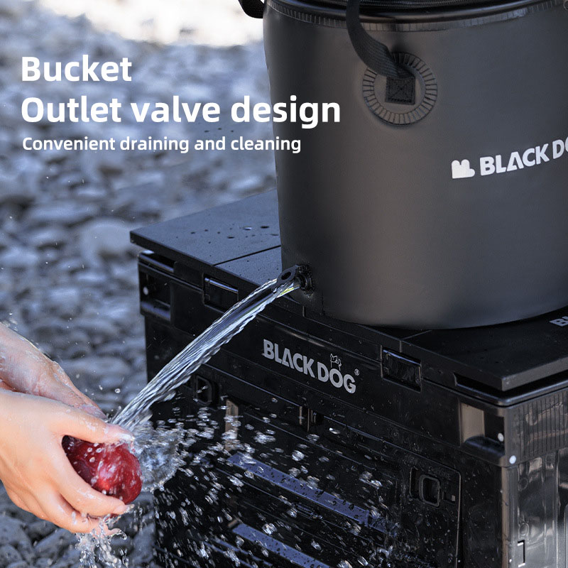 Blackdog Folding Water Round B - Outdoor Camping Folding Storage Box recension och pris